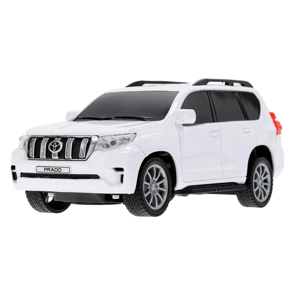 Машина на радиоуправлении PRADO-19L-WH TOYOTA PRADO свет, 19 см, ,белый