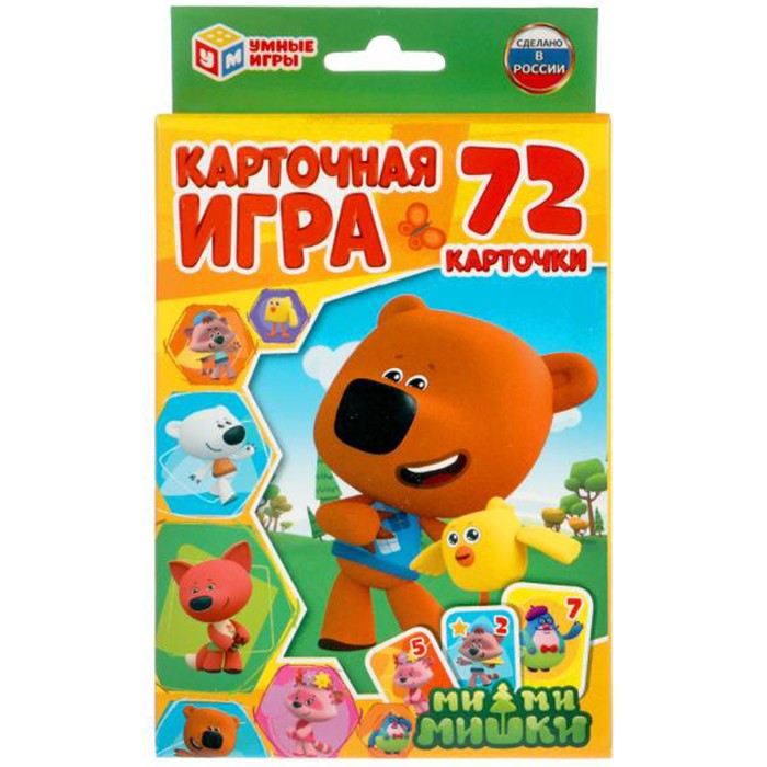 Игра Умка Ми-ми-мишки. Карточная игра 4680107902375