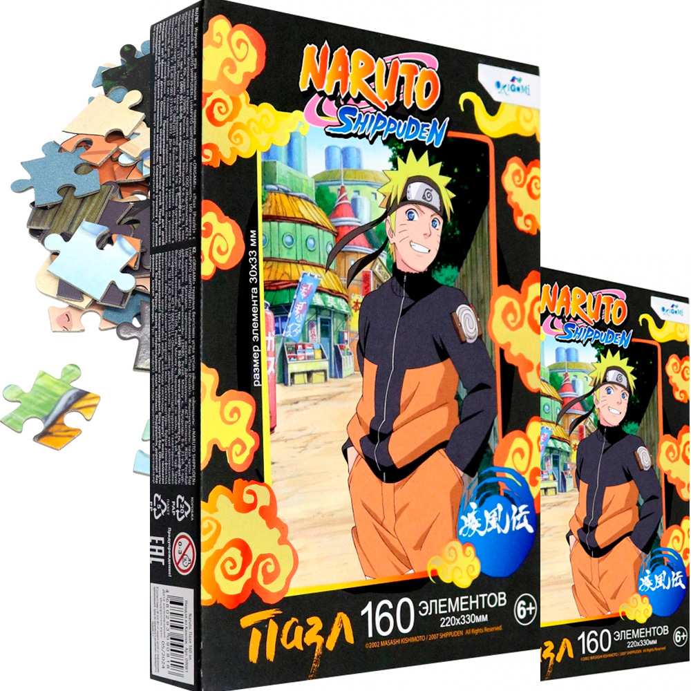 Пазл 160 Naruto.Ниндзя из Канохи 09081 Origami Пазл 160 Naruto.Ниндзя из Канохи 09081 Origami