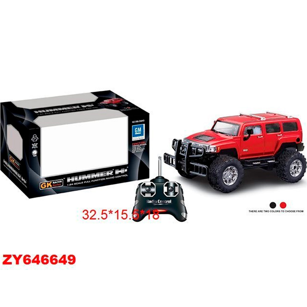Джип р/у GK 866-398H3 HUMMER H3 1:24 в кор. Джип р/у GK 866-398H3 HUMMER H3 1:24 в кор.
