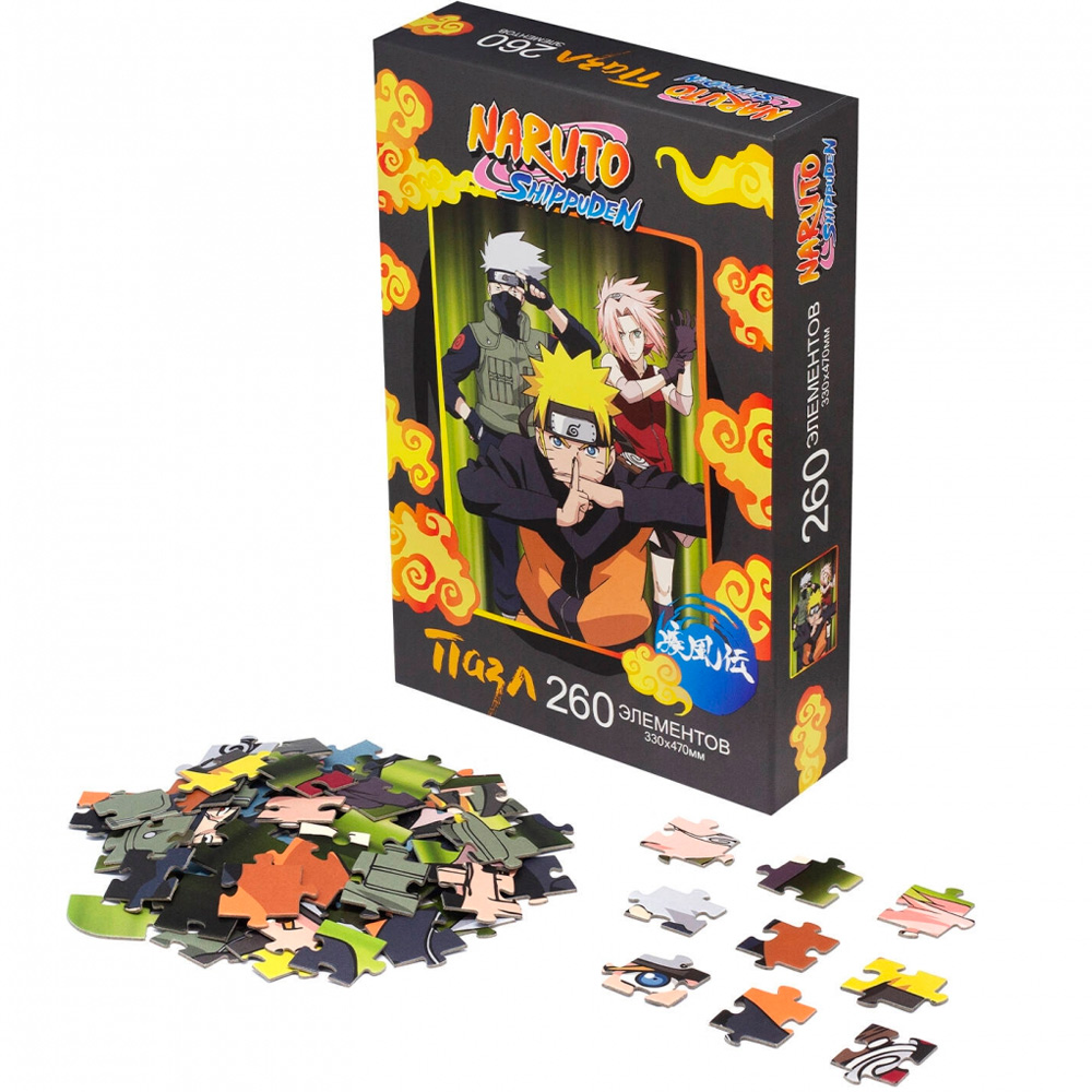 Пазл 260 Naruto.Клич тысячи птиц 09083 Origami Пазл 260 Naruto.Клич тысячи птиц 09083 Origami