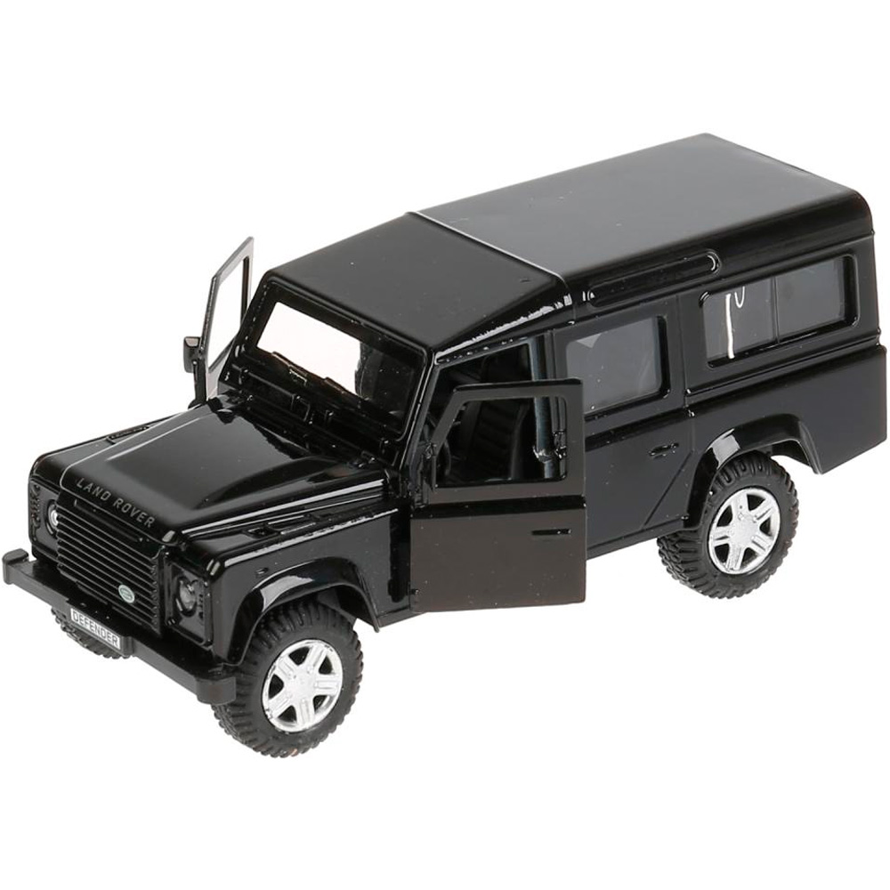 Модель DEFENDER-BK LAND ROVER DEFENDER черный Технопарк  в коробке