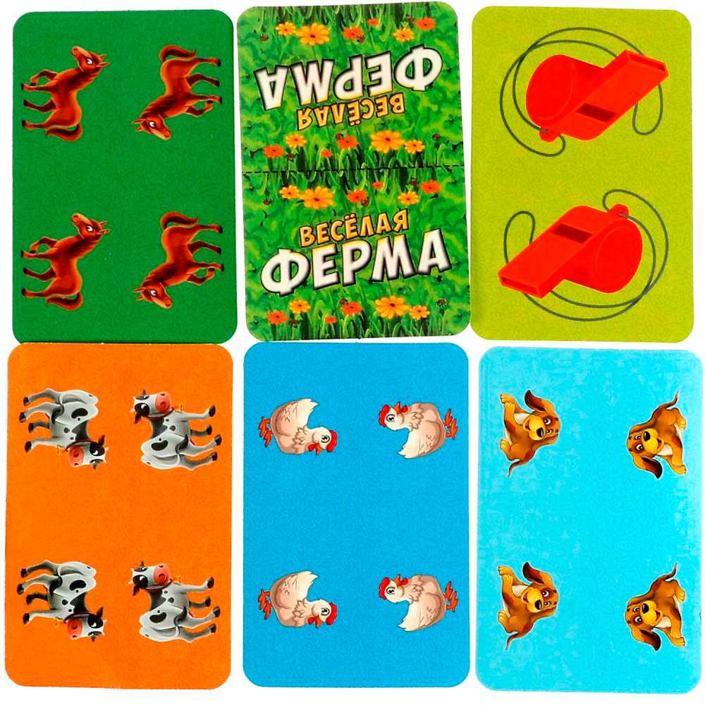 Игра Умка Весёлая ферма.Ходилка квадрат 40 карточек 4650250565154 /10/ Игра Умка Весёлая ферма.Ходилка квадрат 40 карточек 4650250565154 /10/