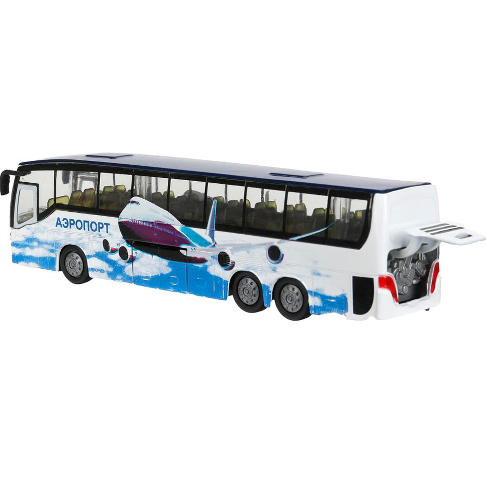Модель СТ10-025/SB Технопарк Автобус в русс.коробке Модель СТ10-025/SB Технопарк Автобус в русс.коробке