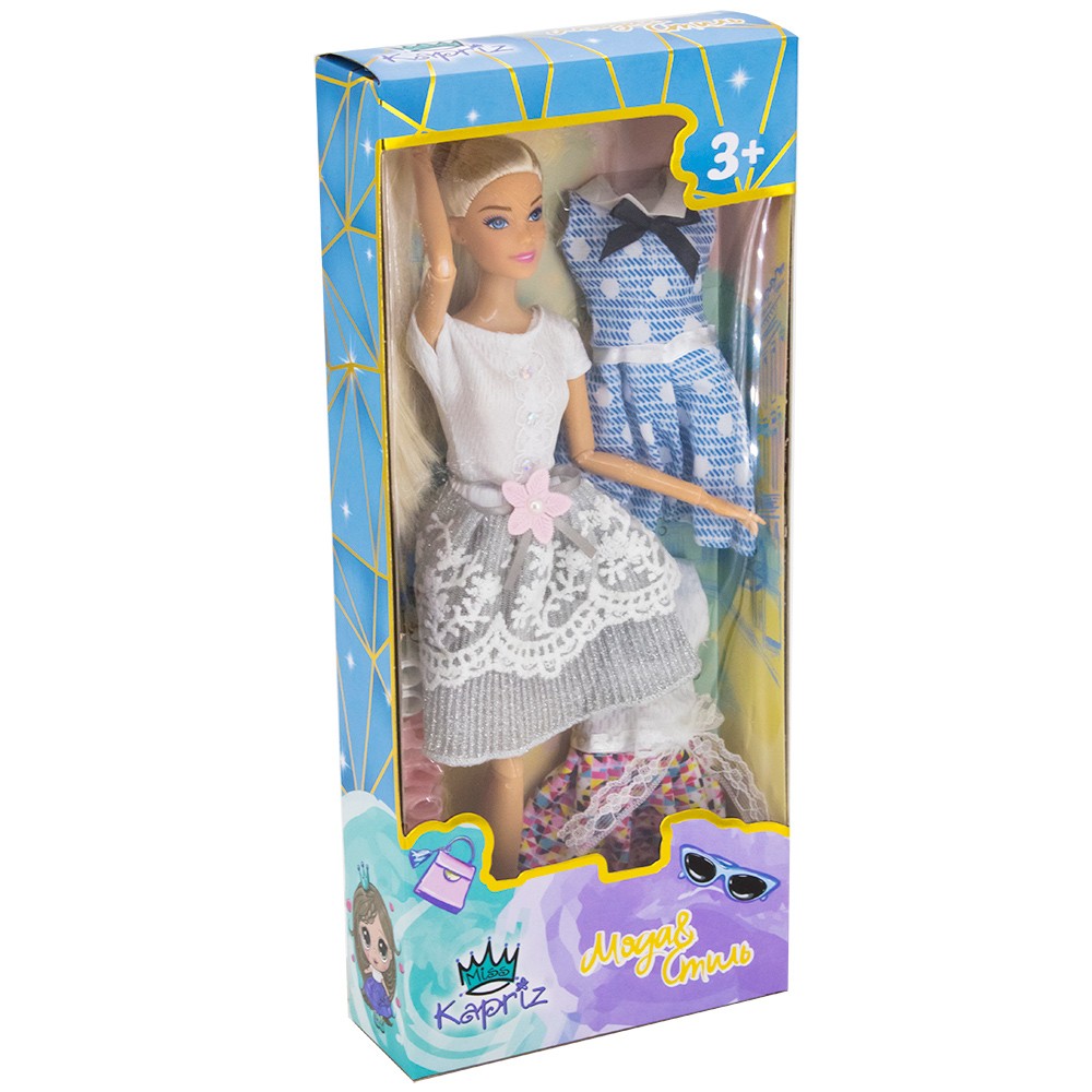 Кукла Miss Kapriz YSSH187C Мода&Стиль с платьями в кор.
