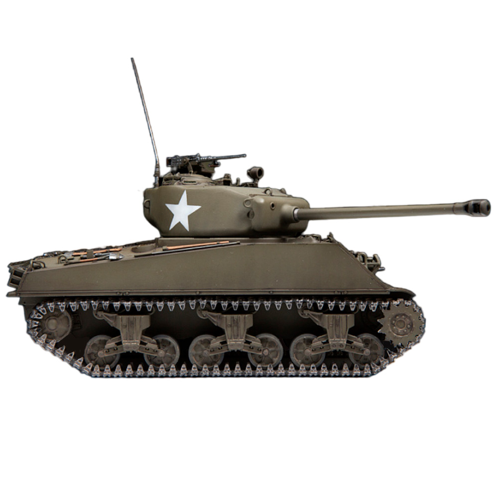 Сборная модель 3676ПН Американский средний танк М4А3 (76)  W "Шерман" с 76-мм пушкой
