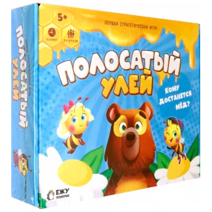 Игра настольная. Серия Играй с умом. Полосатый улей 4660136221135