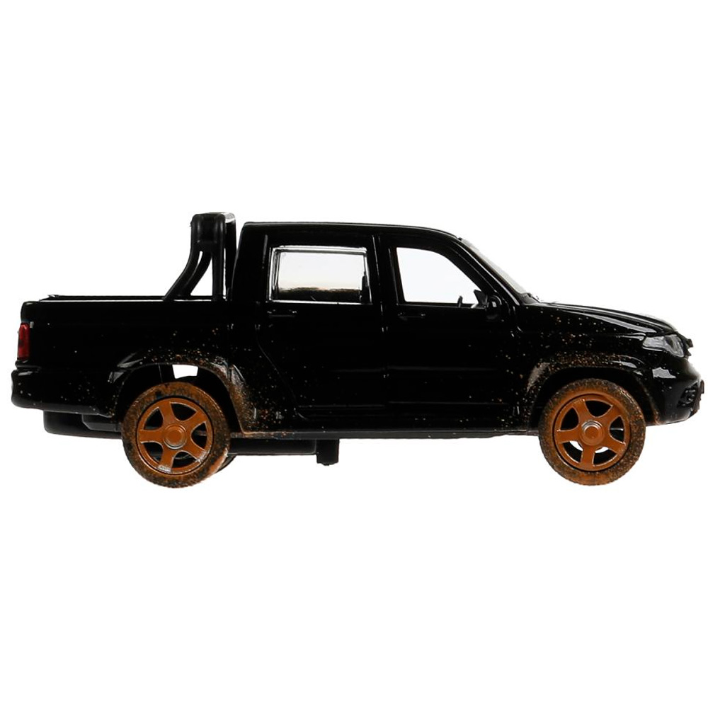 Модель PICKUP-12MUD-BK UAZ PICKUP МОНСТР ДЖИП 12 см черный Технопарк в коробке