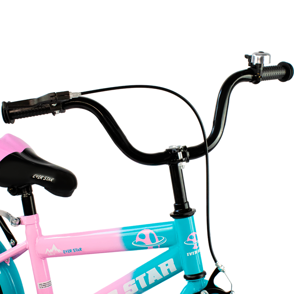 Велосипед 2-х 16" розовый/зеленый FG230707009C-2-2