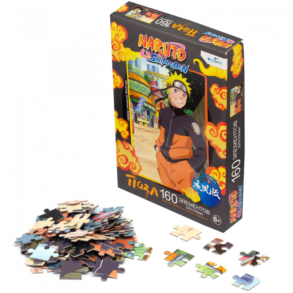 Пазл 160 Naruto.Ниндзя из Канохи 09081 Origami Пазл 160 Naruto.Ниндзя из Канохи 09081 Origami