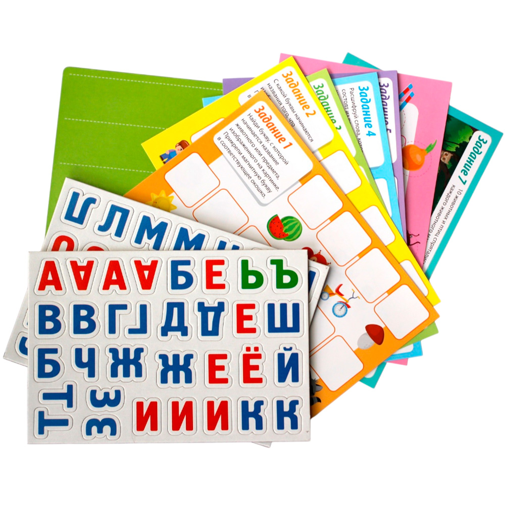 Игра Азбука магнитная с заданиями 04020 Игра Азбука магнитная с заданиями 04020