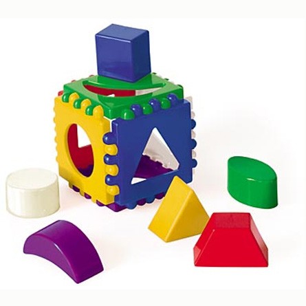 Логич. игрушка Куб маленький И-3928.