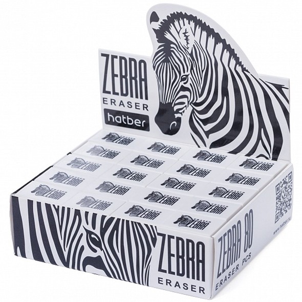 Ластик Zebra 26BL_14231 Hatber.