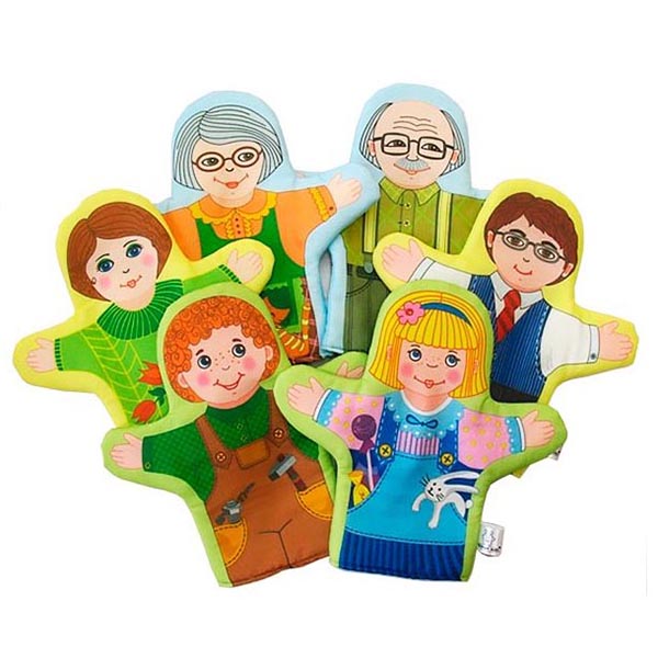 Игрушка развивающая Набор рукавичек 