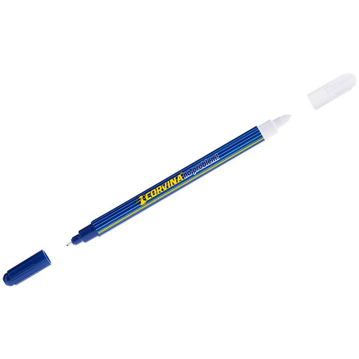 Ручка капиллярная синий стираемая Corvina "No Problem 0,7мм 41425 Berlingo