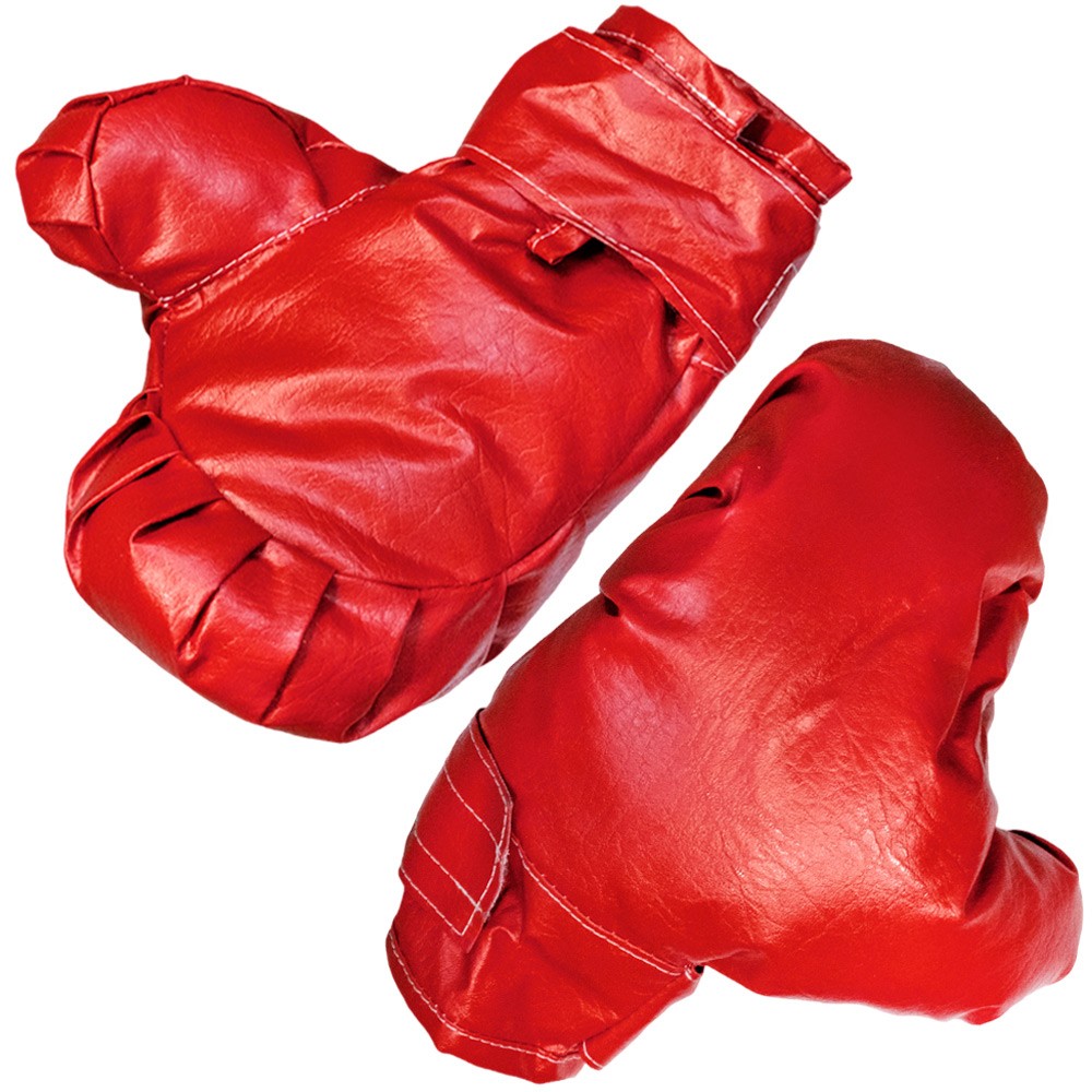 Боксерский набор Кенгуренок 40 см красный,экокожа Dvizhok.
