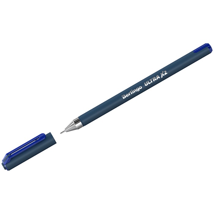 Ручка шарик синий 0,7мм Ultra X2 игольчатый стержень CBp_07279